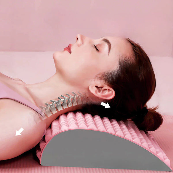 Neck and Back Stretcher for Lower Pain Relief